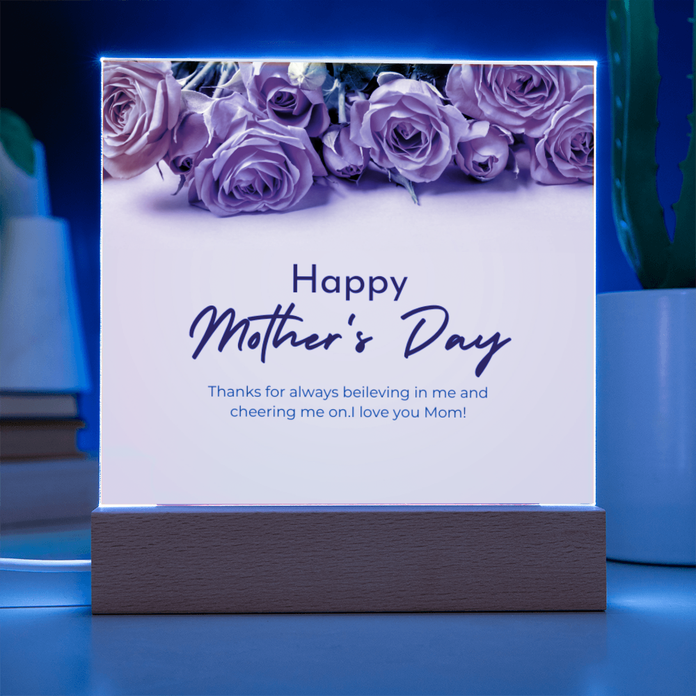 Mother's Day Square Acrylic Plaque