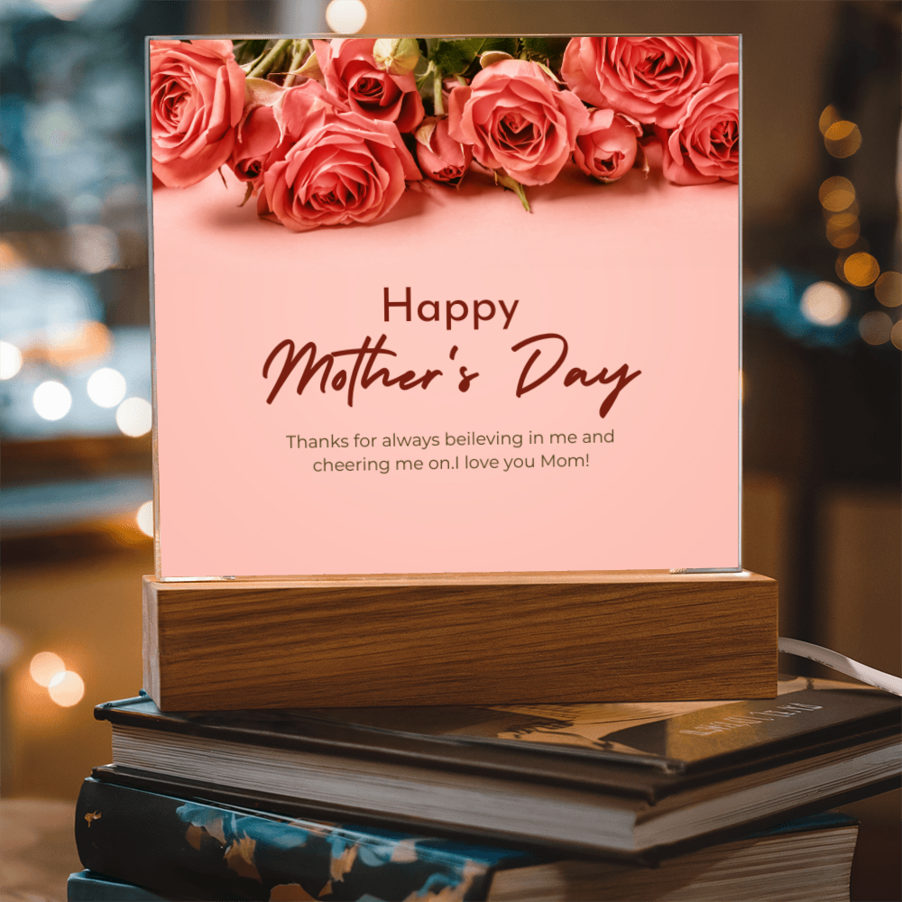 Mother's Day Square Acrylic Plaque