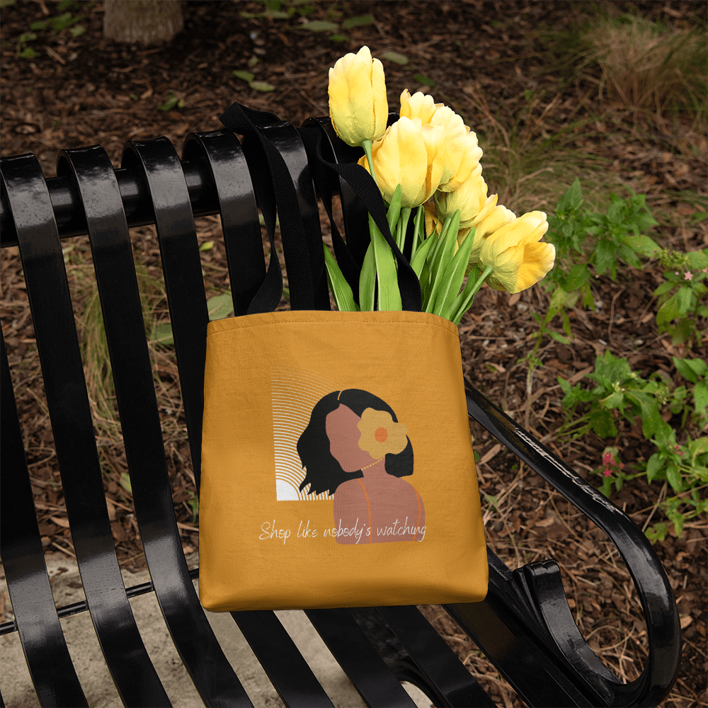 Classic Tote Bag Shop like Nobody's Watching