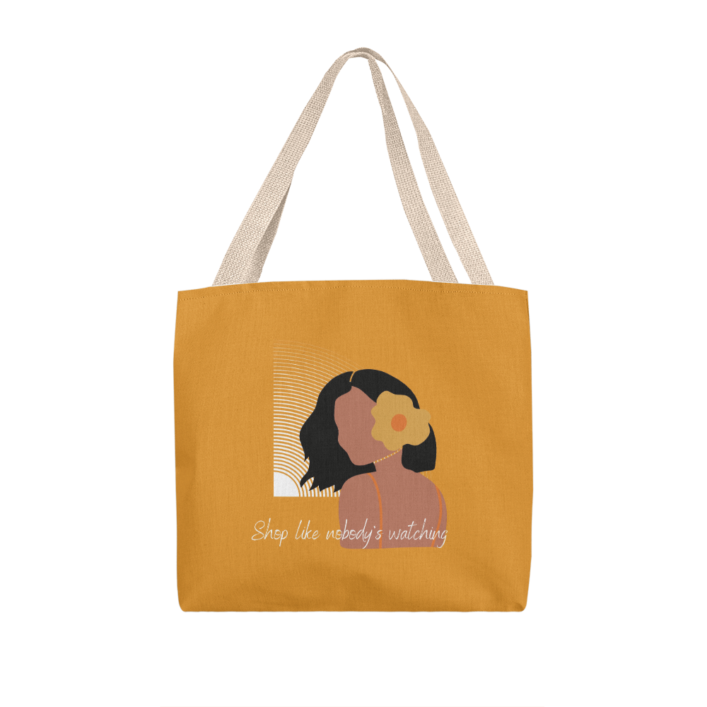 Classic Tote Bag Shop like Nobody's Watching