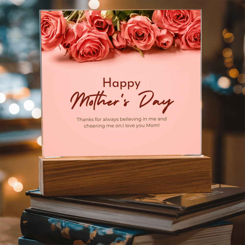 Mother's Day Square Acrylic Plaque