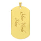 Personalized Military Chain To My Husband