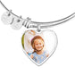 Heart Bangle Bracelet To My Mother