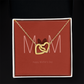 Happy Mother's Day Interlocking Hearts necklace