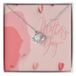 Mother's Day Love Knot Necklace and Sweetest Devotion Bouquet