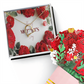 Mother's Day Forever Love Necklace and Sweetest Devotion Bouquet Gift Set
