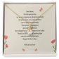 Alluring Beauty Necklace and Sweetest Devotion Bouquet Mother's Day Set