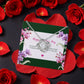 Love Knot Necklace with Rotating Rose Gift Box