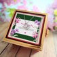 Love Knot Necklace with Rotating Rose Gift Box